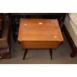 A mid Century needlework box