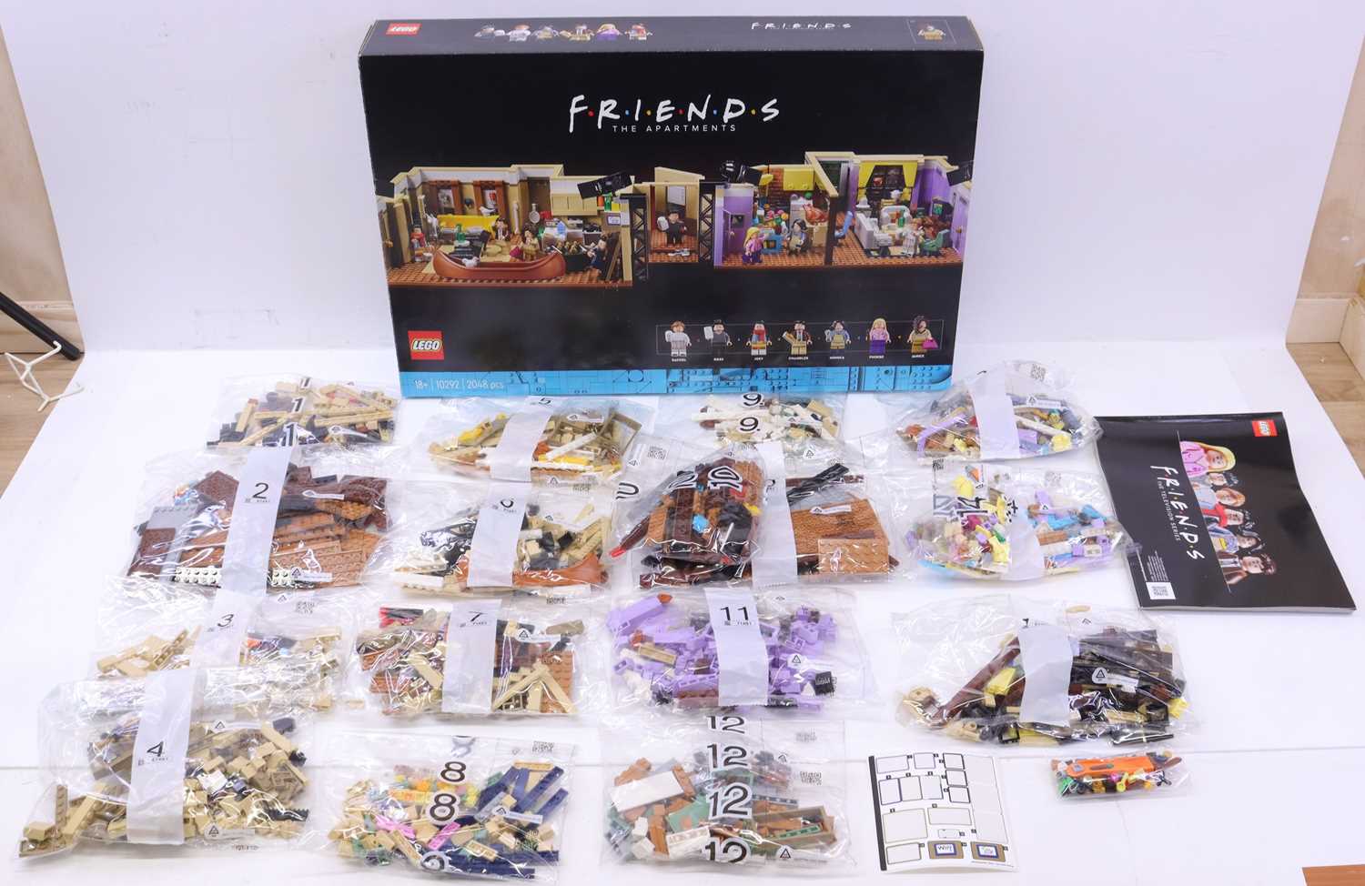 Lego TV Series No. 10292 'Friends, The Apartment', housed in a ...