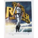 A collection of cinema lobby posters to include Lara Croft Tomb Raider Cradle Of Life, The Full