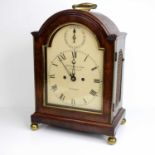 William Nicoll Jnr of Great Portland Street, London - an early 19th century mahogany bracket