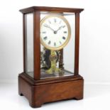 An Edwardian Eureka Clock Company Limited of London electro-magnetic bracket clock No. 9477,