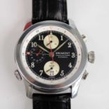 A limited edition stainless steel Bremont DH.88 Comet pilots automatic chronograph wristwatch,