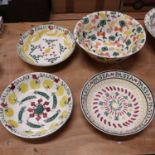 A collection of Emma Bridgewater Ceramics to include a large pasta bowl, dia.31.5cm, smaller pasta