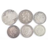 Great Britain, 1834 half crown, William IV uncrowned bust left, rev: crowned and mantled shield of