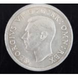 Great Britain, 1937 Coronation crown, obv: uncrowned portrait of King George VI left, legend around,