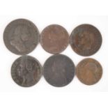 World, a collection of coins to include Sarawak Charles Brooke 1831 1 cent, Hong Kong 1901 1 cent,