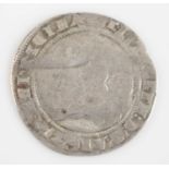 England, 1575 sixpence, obv: crowned portrait of Queen Elizabeth I facing left with rose behind, all