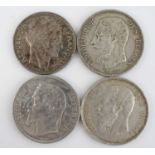 France, 1869 5 francs, obv: laureate bust of Napoleon III facing left, rev: crowned and mantled arms