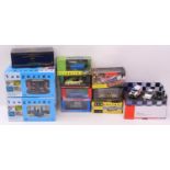 a tray containing 1/43 scale modern issue diecast to include: LLedo Vanguards MGA Open Top & Ford