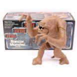 Palitoy Star Wars Return Of The Jedi Rancor Monster Figure, housed in a pictorial Tri Logo Box