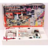 Hasbro Transformers G1 Autobot Battle Station Metroplex housed in a polysterene packed card box