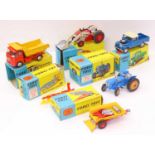 Corgi Toys a collection of mostly farming-related diecasts to include: No.51 Massey Ferguson CWT