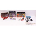 Hasbro Transformers G1 Autobot and Decepticon group of 3 to include: Triple Change Blitzwing Tank, a