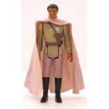 Star Wars Kenner Last 17 Lando Calrissian General Pilot with cape, 3 3/4", with 70 tri logo used