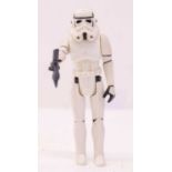 Rare Star Wars original 1977 PBP Stormtrooper, 3 3/4", No COO, with correct M5 Smile Blaster,