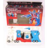 Hasbro Transformers 1985 G1 1st generation Heroic Autobot City Commander Ultra Magnus, comprising a