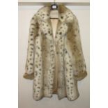 Ladies simulated fur coat by Chamonix