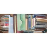 Two boxes containing a quantity of books, including children's books, Commemorative International