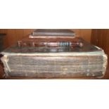 18th Century volume ' Almanack for the Year of Human Redemption ', 1785 by Francis Moore, together