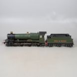 LARGE 5 INCH GAUGE STEAM LOCOMOTIVE - TORQUAY MANOR.