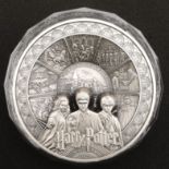 HARRY POTTER: A CHARLES III SAMOA 1KG SILVER 'GOLDEN TRIO' COIN 2026.
