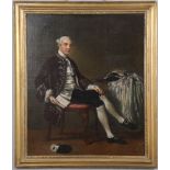 NATHANIEL DANCE-HOLLAND (1735-1811). PORTRAIT OF BALLARD BECKFORD (1709-1760).
