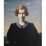 GERALD LESLIE BROCKHURST R.A. (1890-1978). PORTRAIT OF MRS ALEXANDER FRANK STANLEY CLARKE, NÉE VIVIE