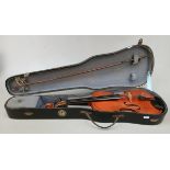 German violin in french case
