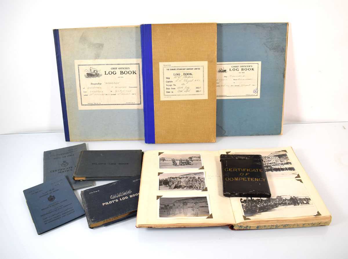 A 1934 scrapbook or log relating to Second Scouters and Guiders Cruise by SS Adriatic including