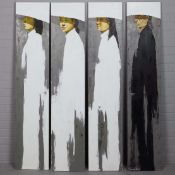 LIM KHIM KATY (VIETNAMESE B. 1978). FIGURES (4).