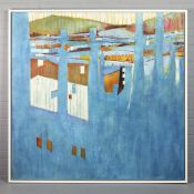 20TH CENTURY SCHOOL. ABSTRACT LANDSCAPE.