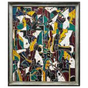 RAS ISHI BUTCHER (BARBADIAN B. 1965). ABSTRACT FIGURES.