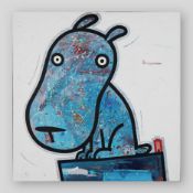 DAVID KUIJERS (SOUTH AFRICAN B. 1962). BLUE MOUNTAIN DOG.