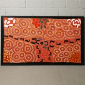 BIDDY NYUNTNGKU (20TH CENTURY AUSTRALIAN ABORIGINAL). UNTITLED. (d)