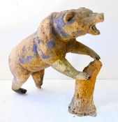 BEAR SCULPTURE.