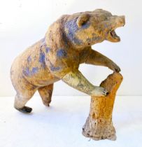 BEAR SCULPTURE.