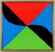 SONIA DELAUNAY. ABSTRACT ON SILK. (d)