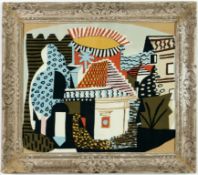 AFTER PABLO PICASSO. PAYSAGE OF MOUGINS – SOUTH FRANCE.