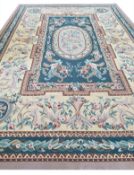 AUBUSSON SAVONNERIE DESIGN CARPET.