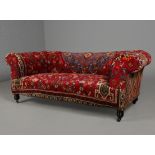 VICTORIAN CHESTERFIELD SOFA.