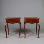 DECCA BEDSIDE TABLES (2).