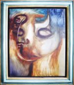 GEORGE F CAMPBELL RHA RUA (IRISH, 1917-1979. HEAD. (d)