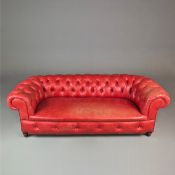 VICTORIAN CHESTERFIELD SOFA.