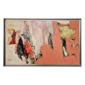 RAVI MANDLIK (INDIA B 1960). UNTITLED ABSTRACT.