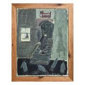 EMMA MCLURE (B. 1962). FIGURES AND STEPS.