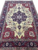 MID 20TH CENTURY PERSIAN TABRIZ CARPET.