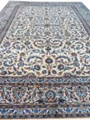 PERSIAN KASHAN CARPET.