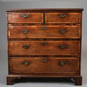 GEORGE II COUNTRY CHEST.