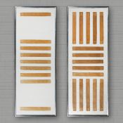 BURMESE BUDDHIST PALM LEAF SCRIPTURE COLLAGES (2).