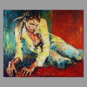 ANNA BOCEK (POLISH, B. 1973). RED WINE.